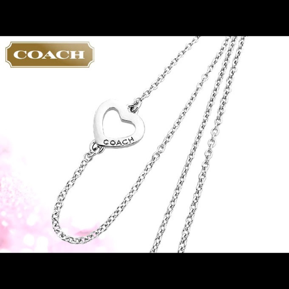 Coach heart ❤️ never worn